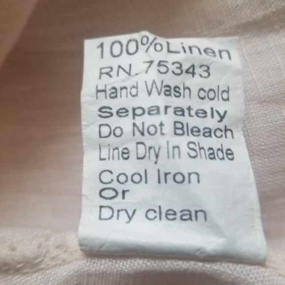 LUNGO L'ARNO Linen Swing Dress with Bell Sleeves - Picture 11 of 11